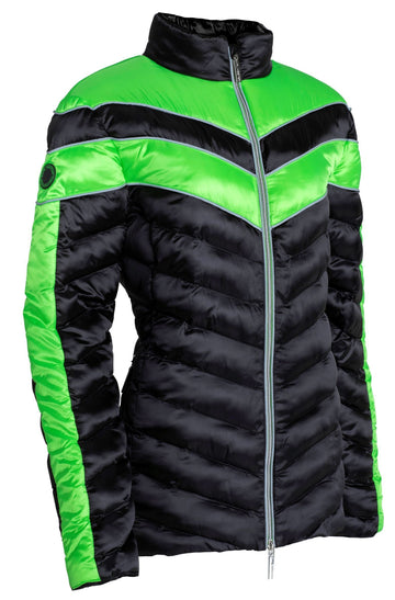 Carl Hester Vincenzo Quilted Jacket - Rider Comfort - Green 