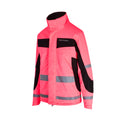 Equisafety Hi Vis Winter Inverno Equestrian Riding Jacket - Pink