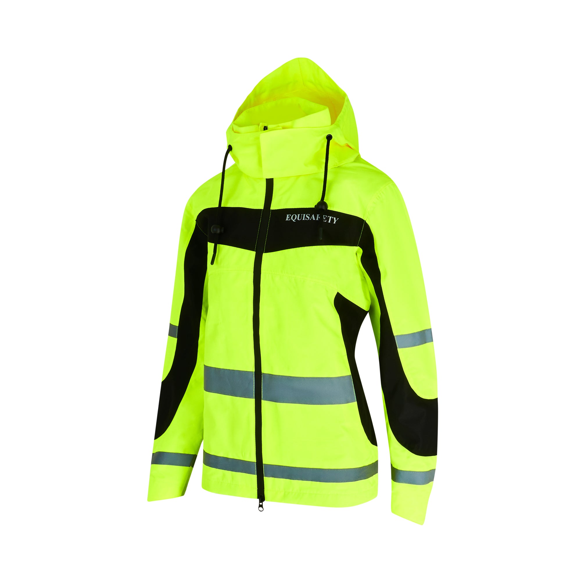 Equisafety Lightweight Waterproof Hi Vis Jacket - Yellow