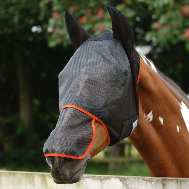 Equilibrium Field Relief Fly Mask Max Black