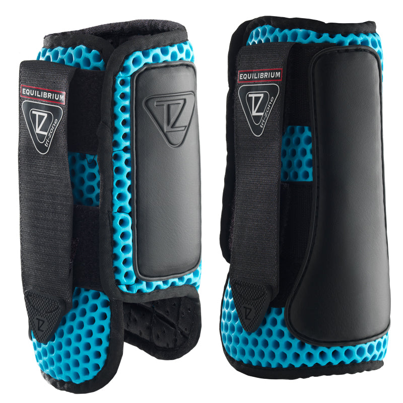 Equilibrium Tri-Zone Impact Sports Boots Front Azure
