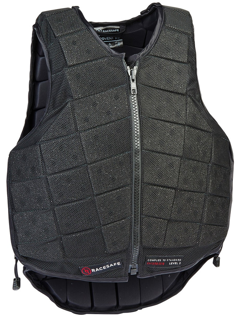 Racesafe Provent 3.0 Body Protector - Adult - Black