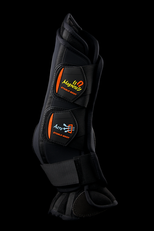eQuick Aero Magneto Stable Boots - Horse Leg Front 